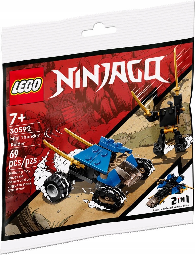 LEGO NINJAGO 30592 Miniaturowy piorunowy pojazd