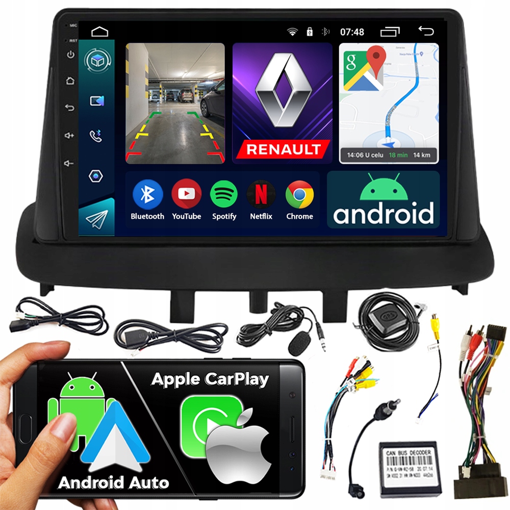 Radio Samochodowe Ncs RS-305 Renault Megane 3 III 2008-2014 Android