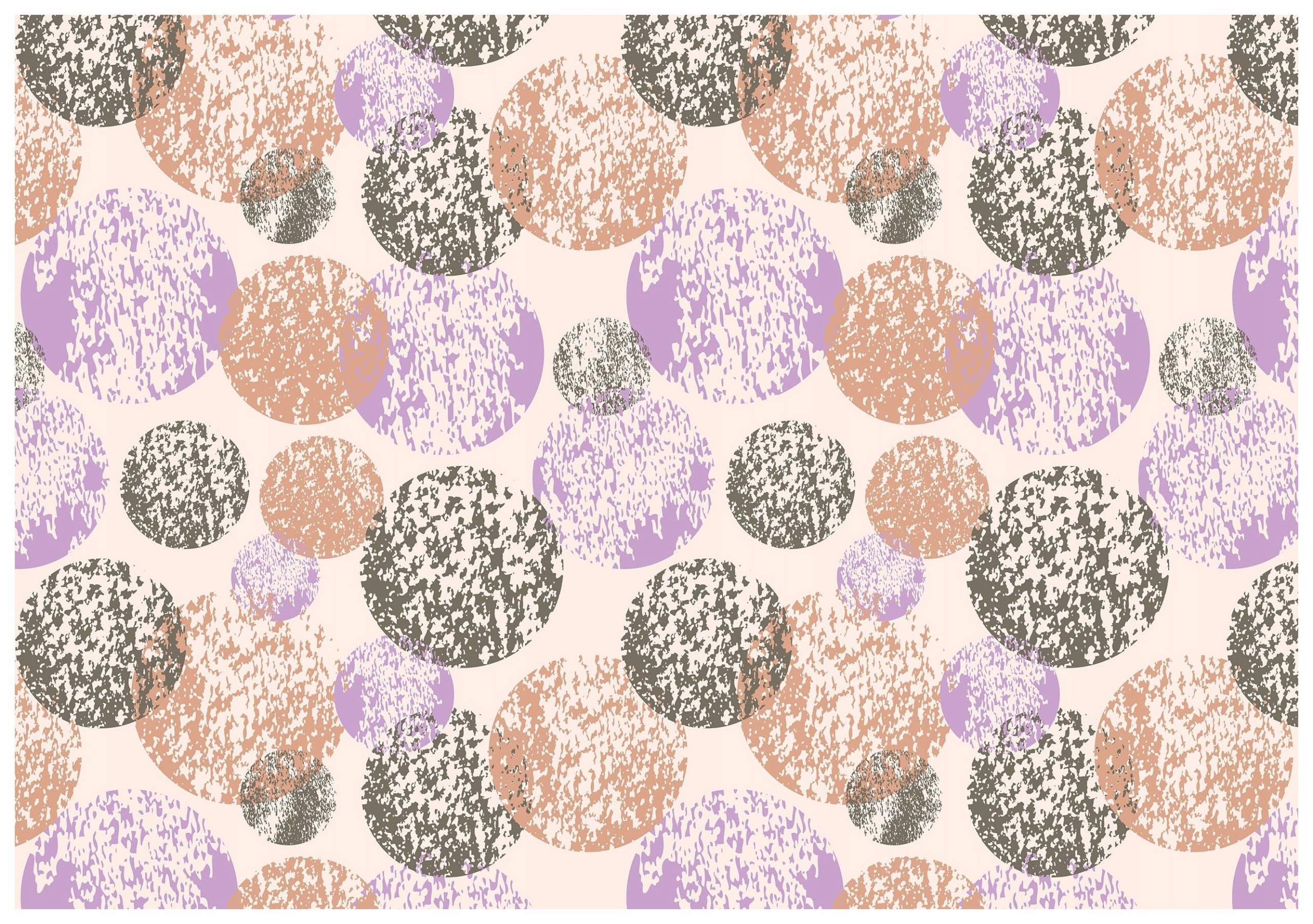 Vliesová fototapeta Abstrakce Lila Kola Béžová Šedá Vzor 368x280 lepidlo