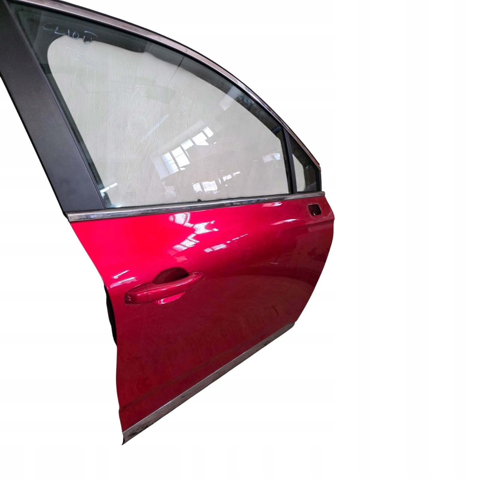 door front front right complete RENAULT CLIO V 5 TENNP FLAME RED