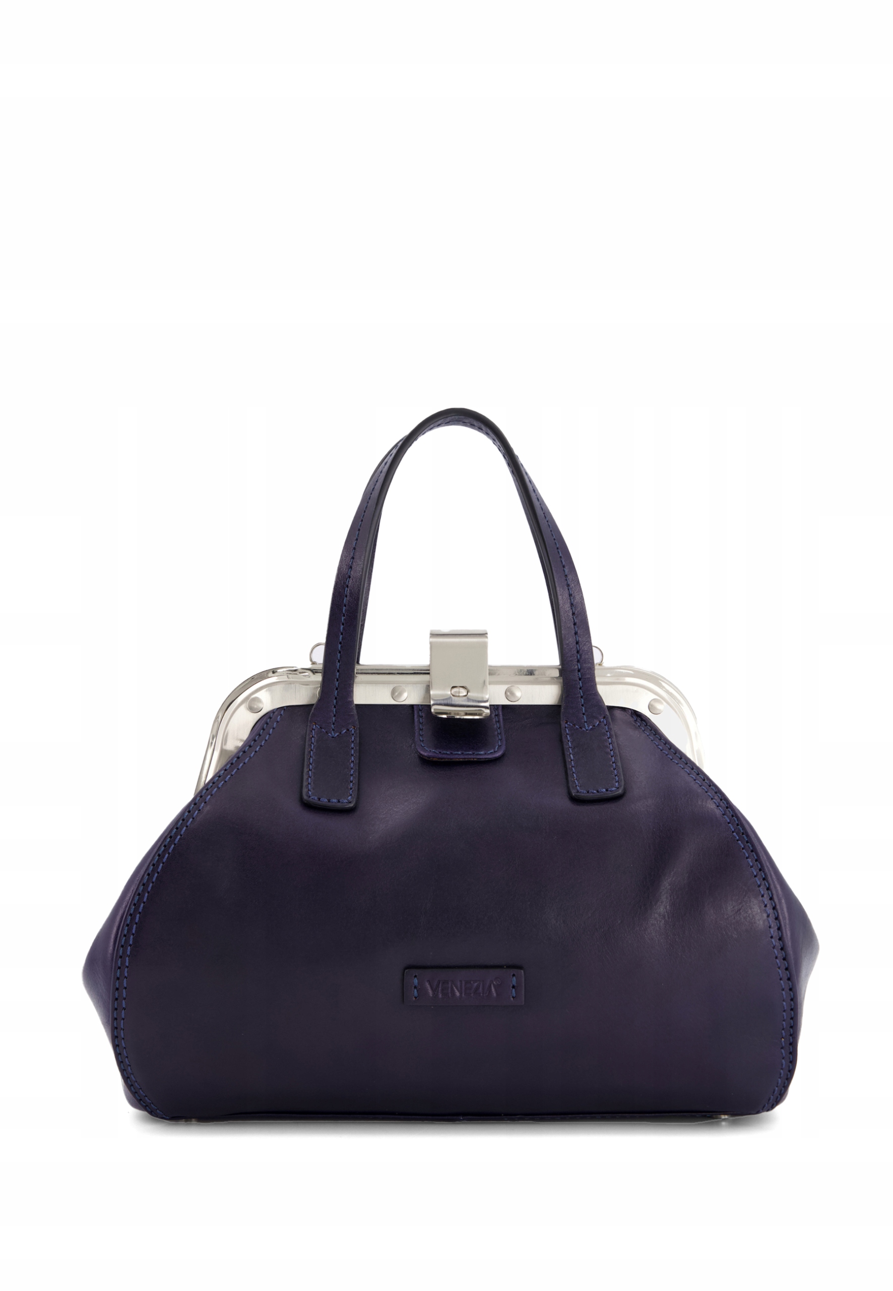 VENEZIA - GRANATOWY KUFEREK Z BIGLEM