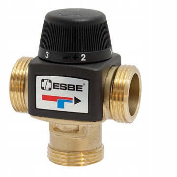 Zawór mieszający termostatyczny 5/4 Gz 20-55 kvs-4,8 VTA572 3-dr Esbe ip400
