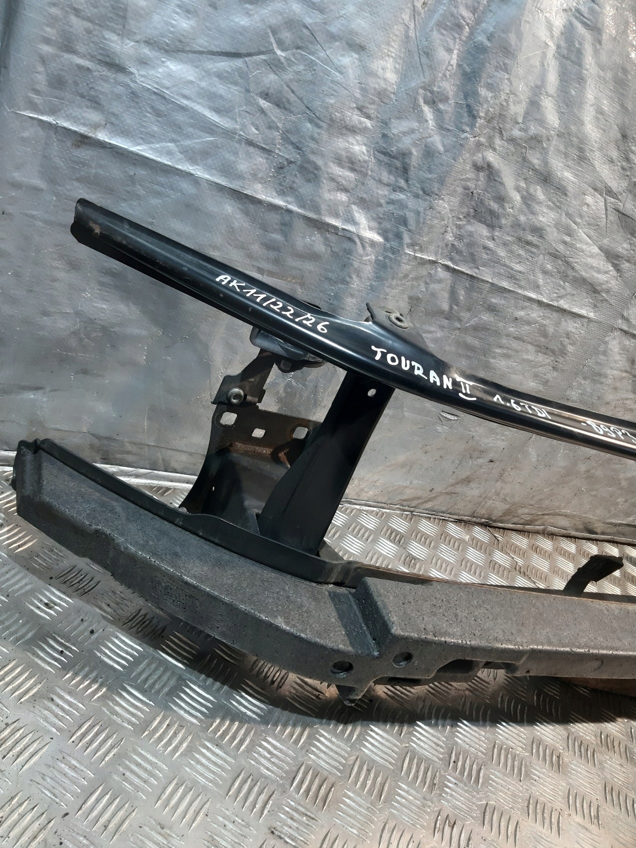 support panel for radiators pillar front sider ABSORBER VW TOURAN II 1.6TDI