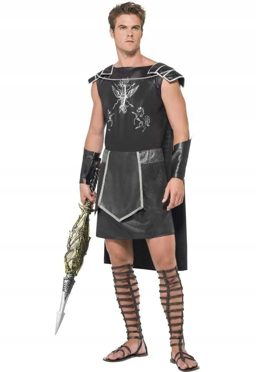 Strój Gladiatora Przebranie Rzymskie L