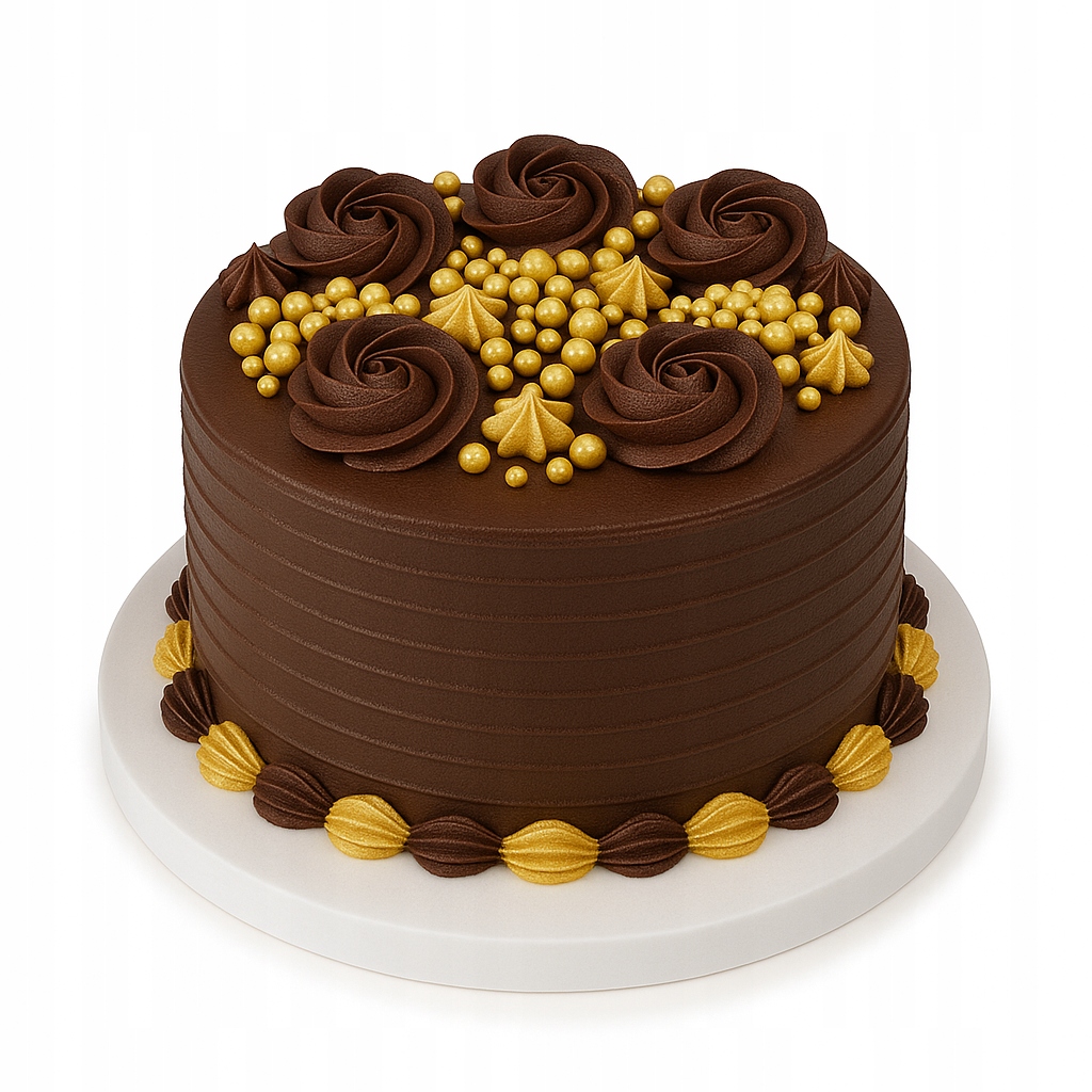 Podkład pod tort ciasto 26 cm styrodur biały Rubicello pakiet 10sztuk mocny