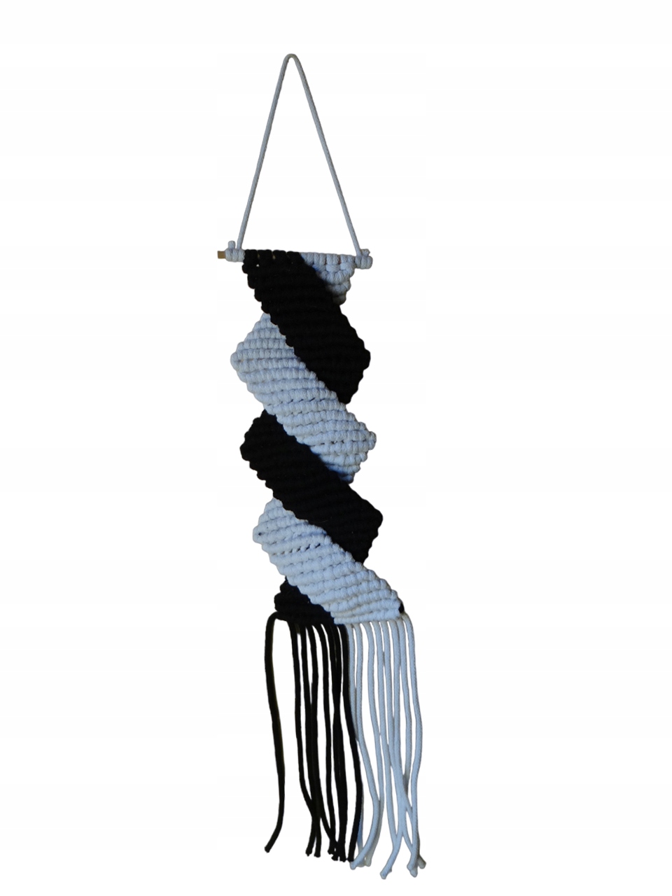 Makrama závěsná dekorace na zeď Boho M013
