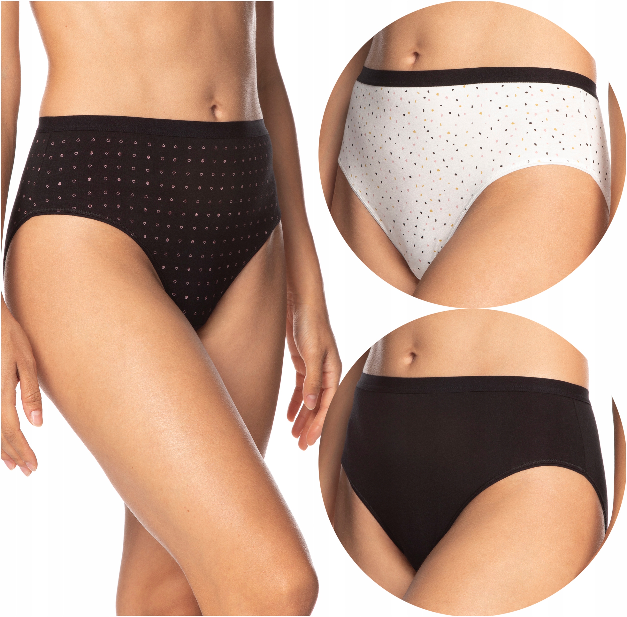 

Majtki damskie Figi bikini 3-PAK Lama 130BI-01 XL