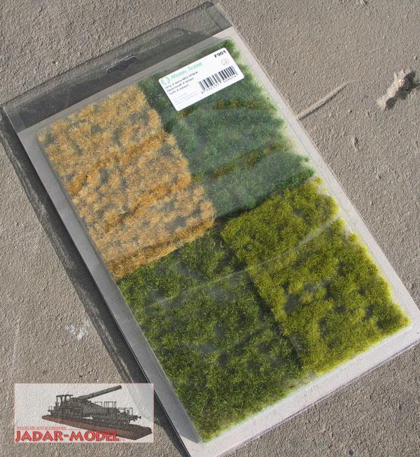Model-Scene F901 Trávník 4 barvy (Multipack)