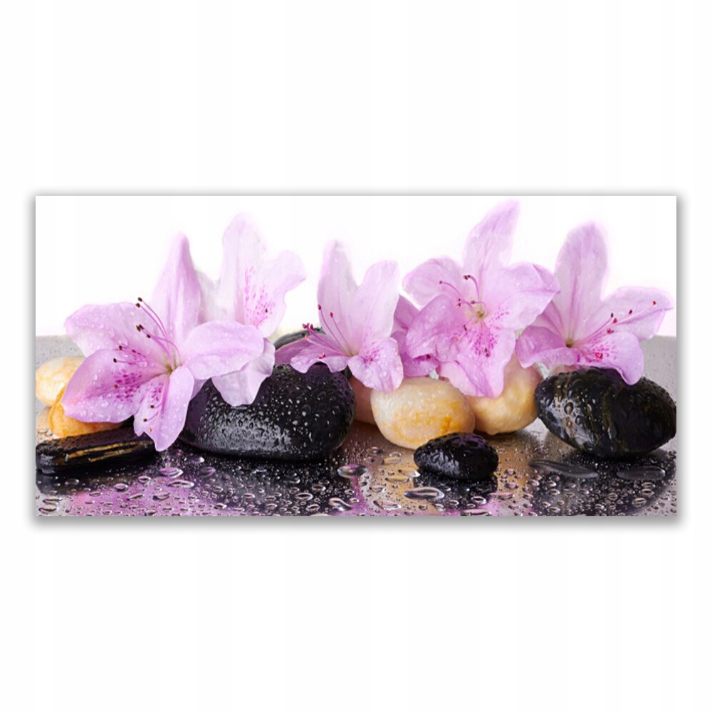 

Obraz akryl z nadrukiem 120x60 Kwiat Różowa Lilia