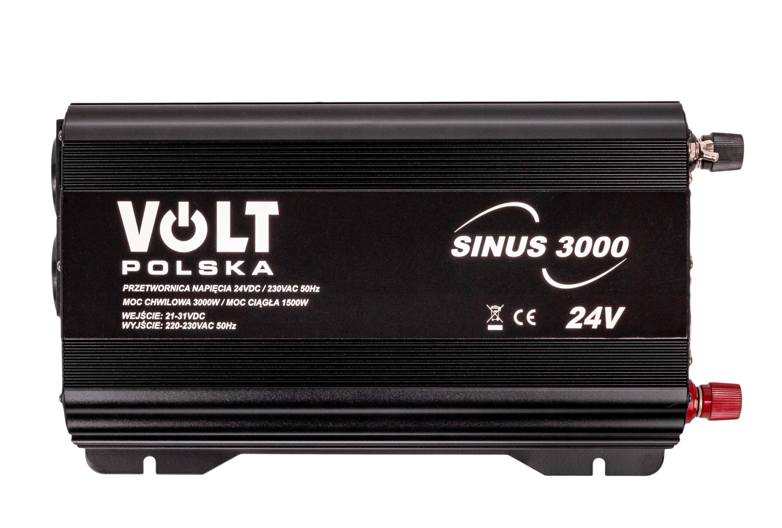 PRZETWORNICA PRADU NAPIECIA SINUS 24V 230V 3000W Net power 1500 W