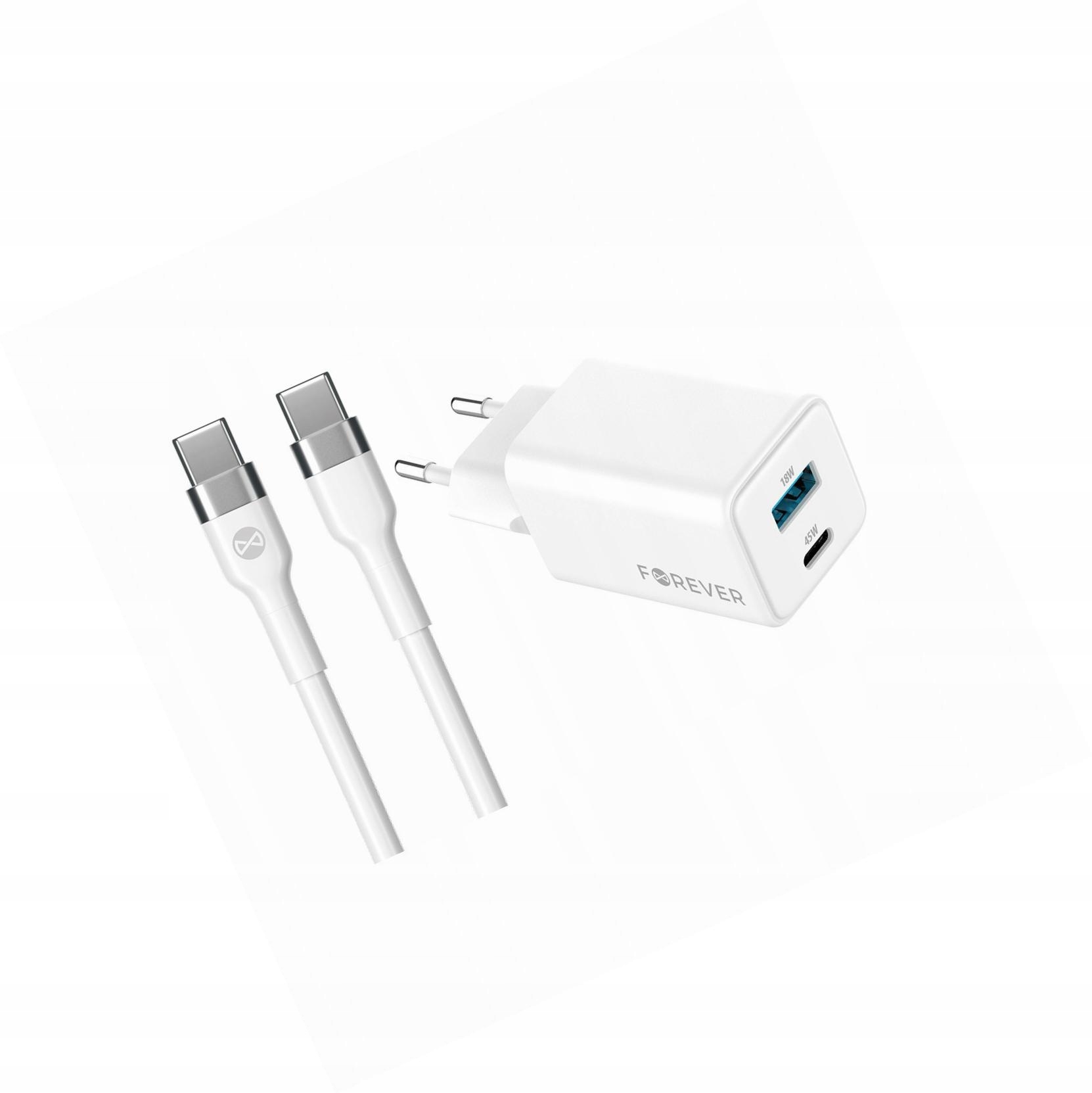 Szybka ładowarka GaN 45W Usb-c z kablem do Xiaomi Redmi Note 11S