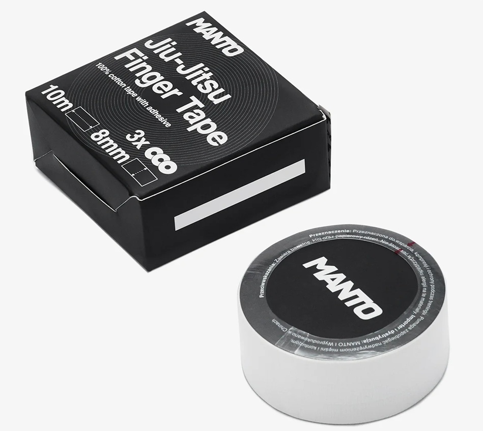 Tejpy Manto Taśmy na palce do Bjj dł.10m x szer. 8mm 3 sztuki w paczce
