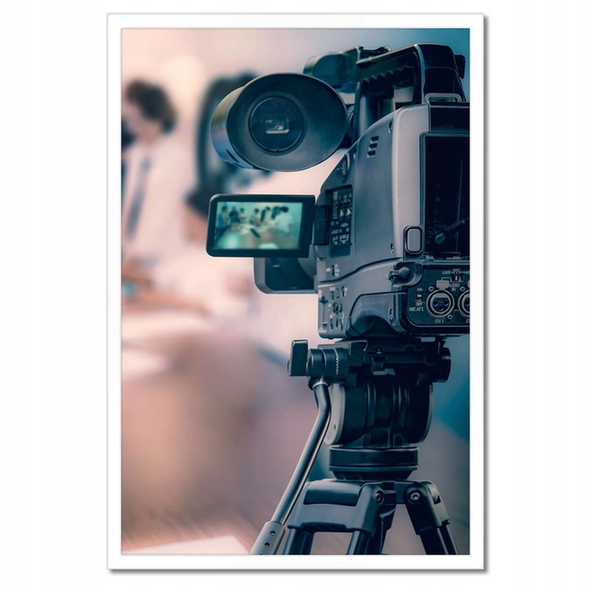 Plakáty v rámu 40x60 Přenos videa kamera