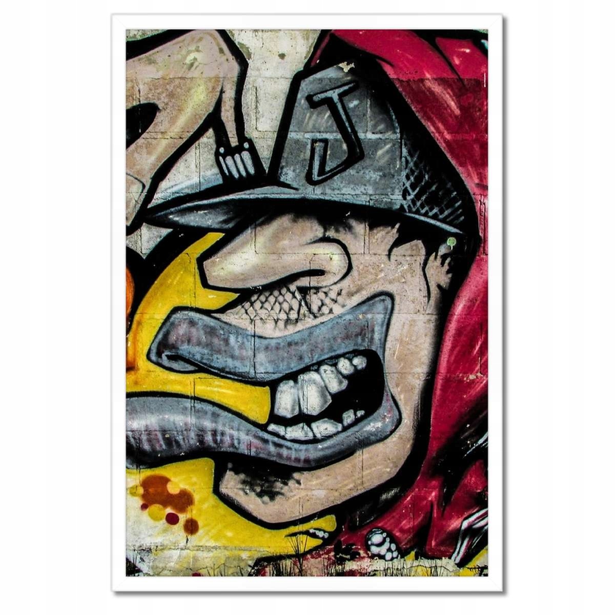 Plakáty v rámu 40x60 Graffiti Murale
