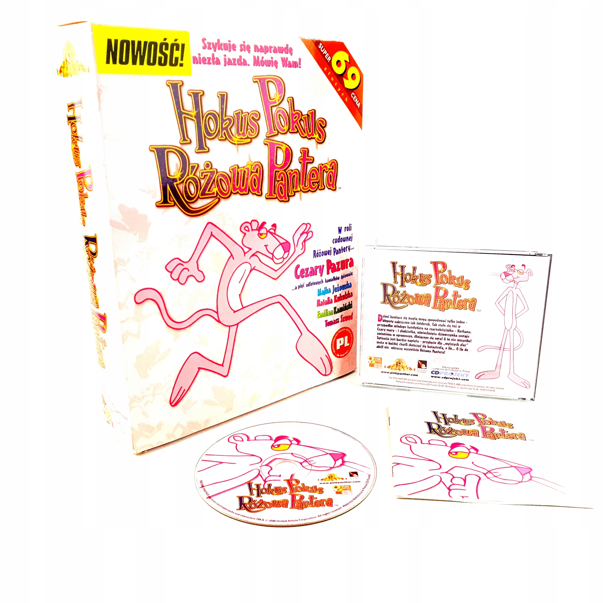 Różowa Pantera - Gry - Allegro.pl