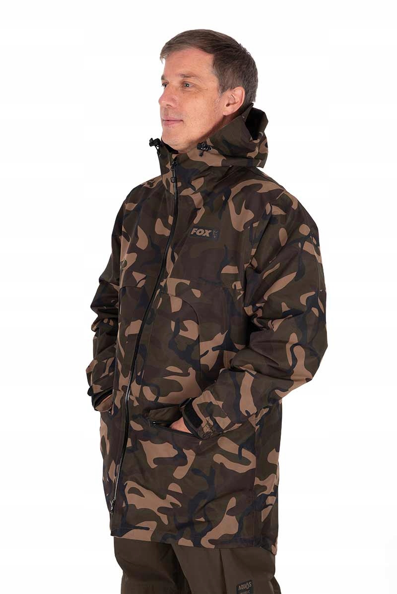 Fox RS25K Camo 3/4 Jacket XL Voděodolná bunda Fox CFX394