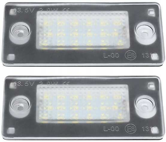 PODŚWIETLENIE LED TABLICY REJESTRACYJNEJ LAMP Źródło światła LED
