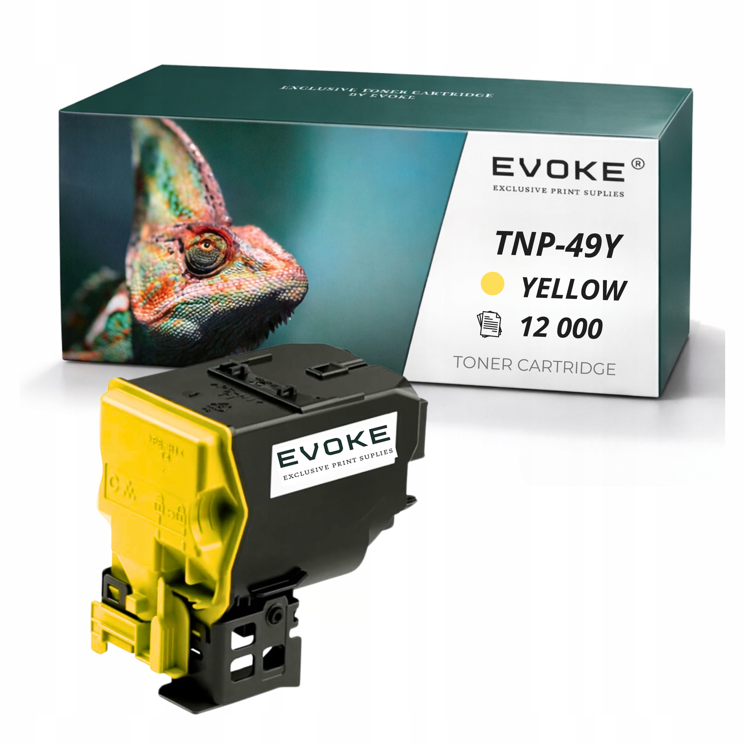 Toner pro Konica Minolta TNP-49Y A95W250 TNP49 žlutý 12000 stran Bizhub