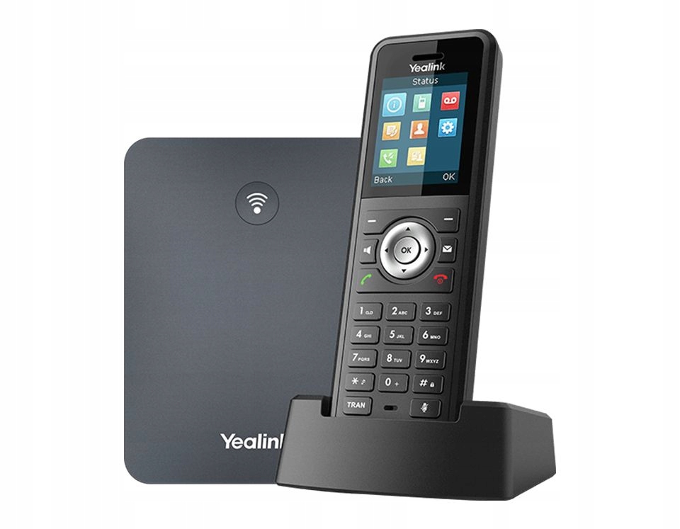 Yealink W79P stolní telefon Černý 20 linek Tft Wifi