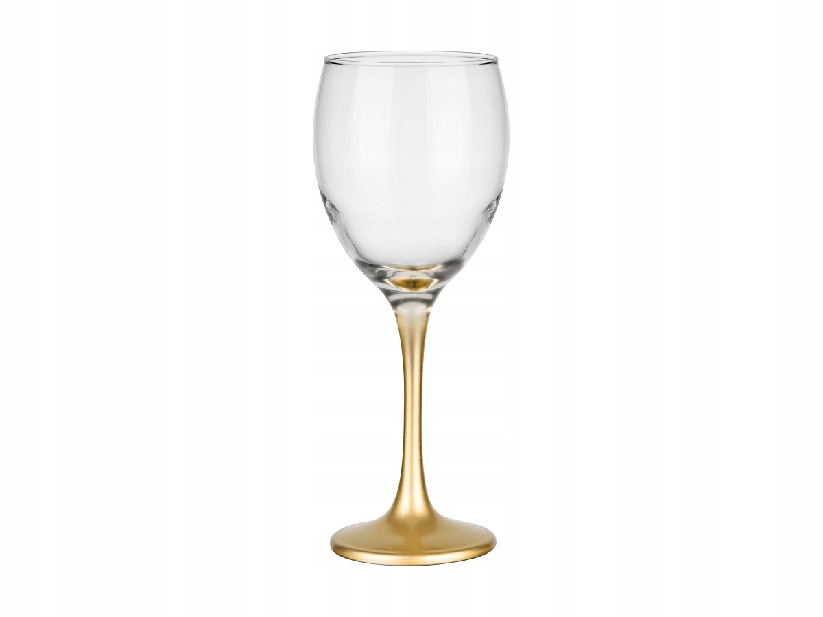 

Kieliszek Wino 300ml Nóżka Złota