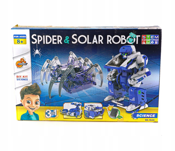 

Robot Solarny 3w1 Zestaw Konstrukcyjny