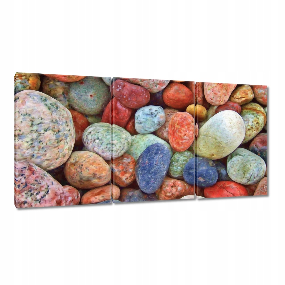 

Obrazy 120x60 Kolorowe kamienie