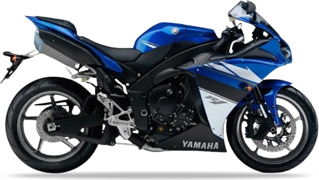 Samolepky Na Motocykl Juula Pro Yamaha Yzf R1 2009 Modré RN22
