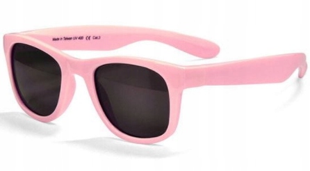 Okulary Przeciwsłoneczne Dziecięce Real Shades Surf - Dusty Rose różowe 4+ Marka Inna marka
