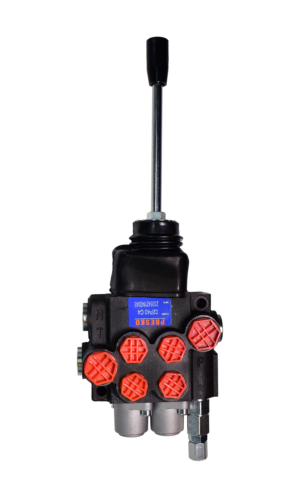 ROZDZIELACZ 2 SEKCYJNY 40L STEROWANIE NA JOYSTICK