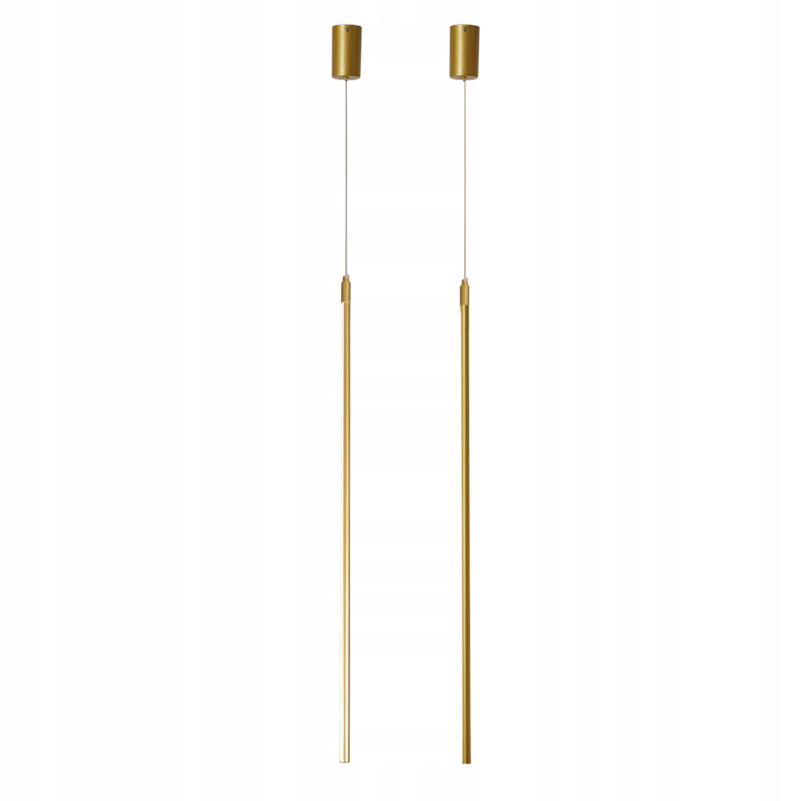 Lampa wisząca Led długa tuba nowoczesna liniowa do salonu sypialn 82cm slim