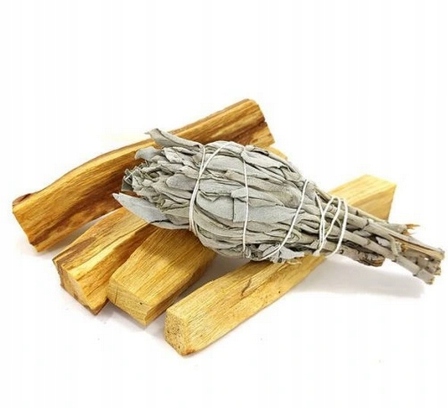 

Zestaw Oczyszczający Szałwia kadzidło Palo Santo