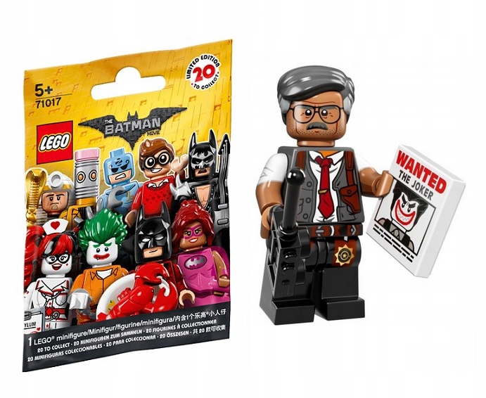 Lego 71017 Minifigures Batman Komisař Gordon Č. 7