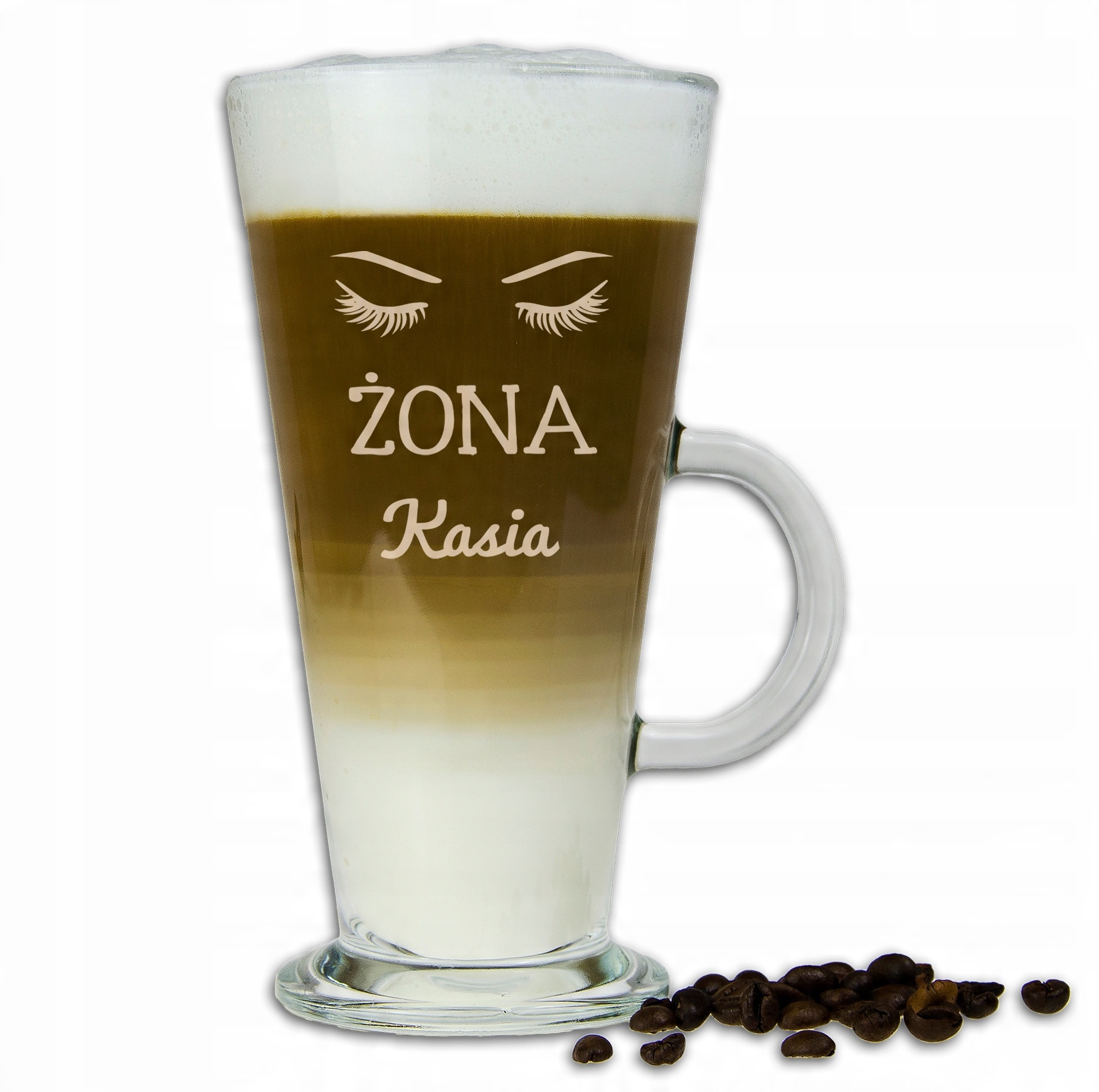 

Szklanka Latte Dla Dziewczyny Kobiety Żony Grawer
