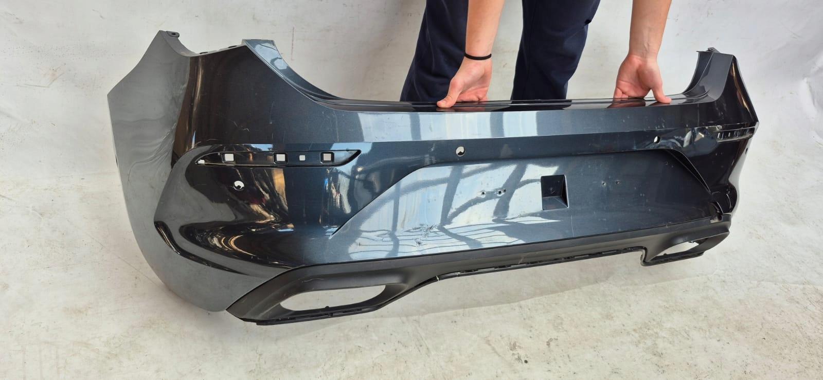 SEAT LEON IV 4 CUPRA 5FA HB bumper rear part rear PDC 5FA807417E