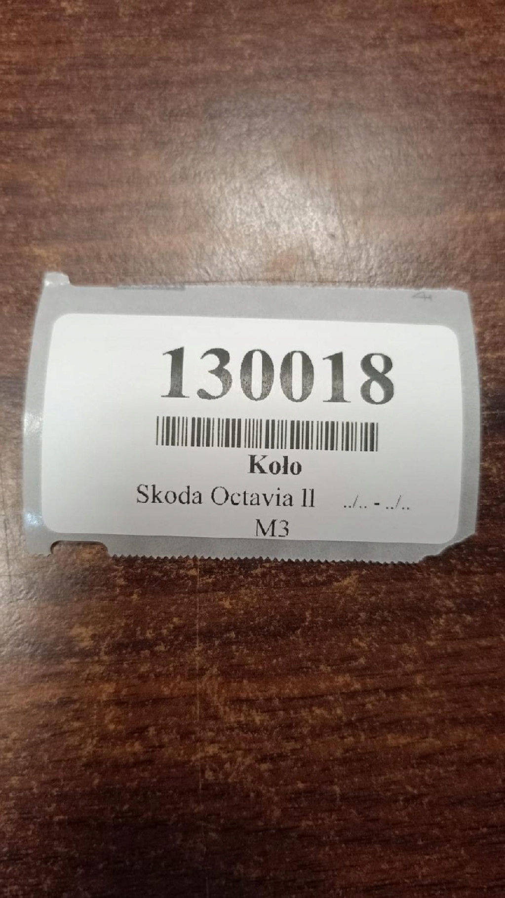 disk stalowa Skoda OE 6.5" x 16" 5x112
