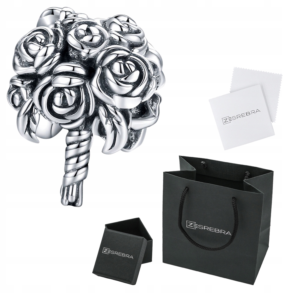 

Charms Bukiet Róż do Pandora srebro 925 zawieszka
