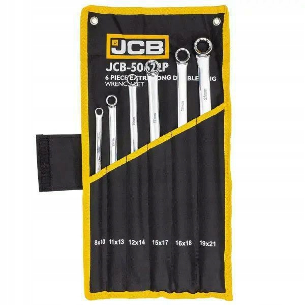 Zestaw Kluczy Oczkowych Bardzo Długich Do Napinaczy 8-21mm Jcb