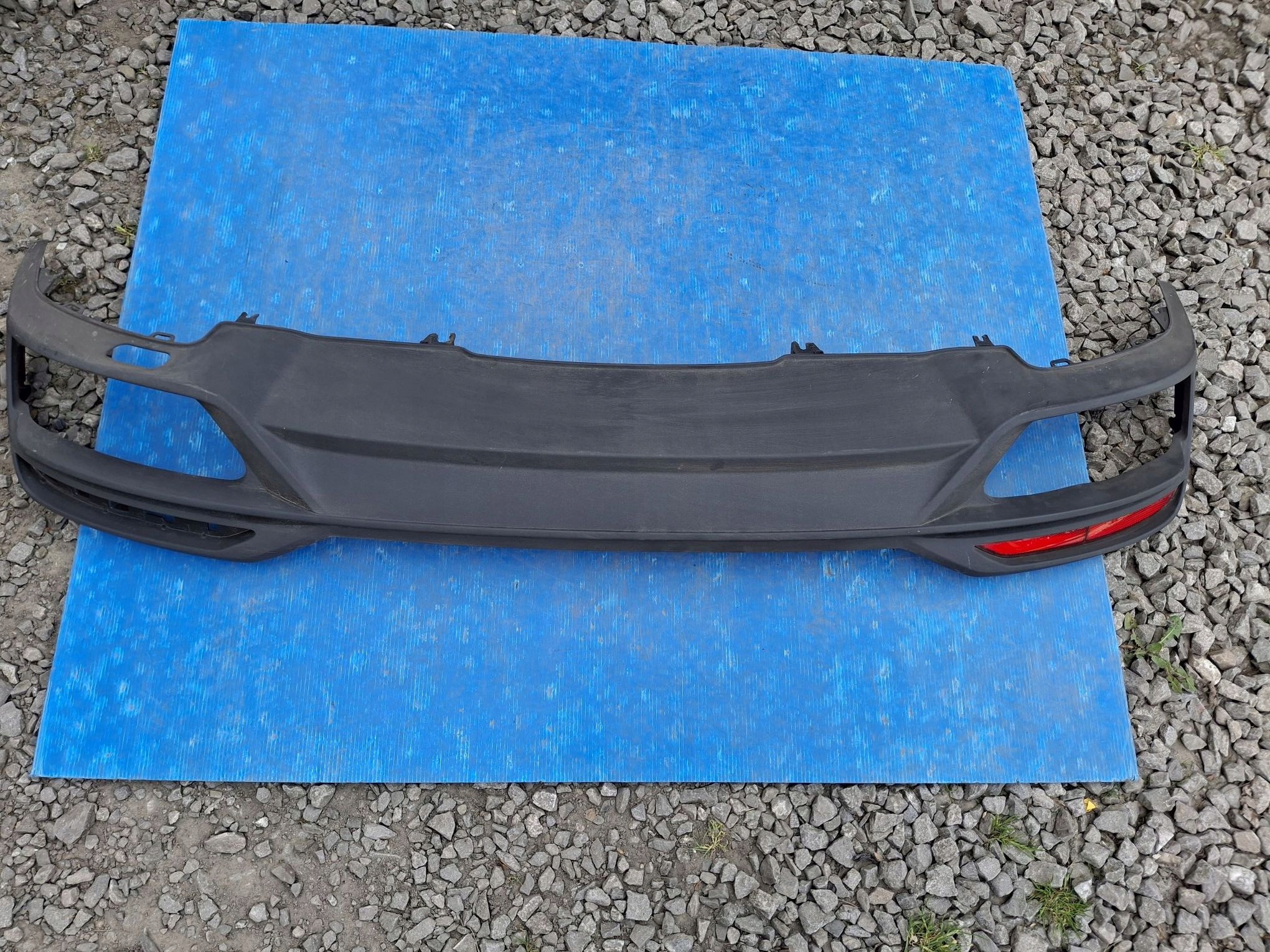 diffusore SPOILER accessori paraurti posteriore AUDI A4 B9 LIFT 2019R->