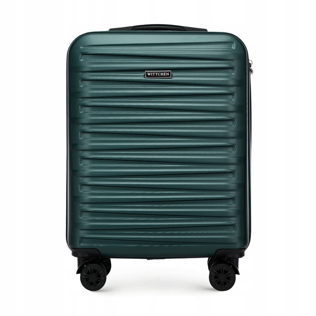 Walizka Wittchen 56-3A-001-85 Zielona Kabinowa Abs 35L 55x39x20