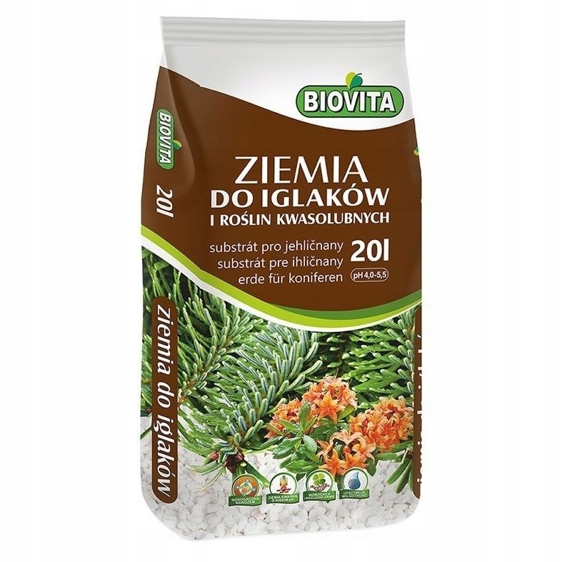 

Ziemia do iglaków 20L Biovita