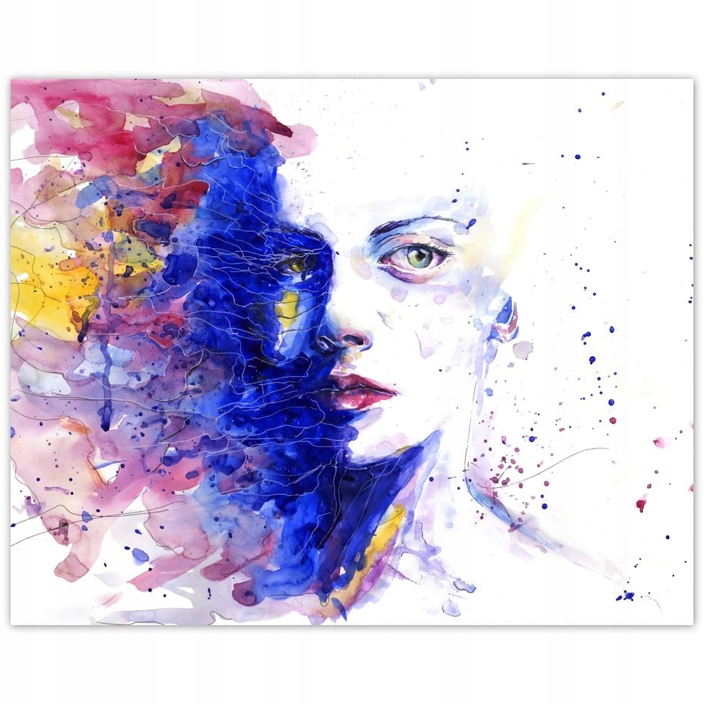

Plakat 50x40 Akwarela Portret Postać