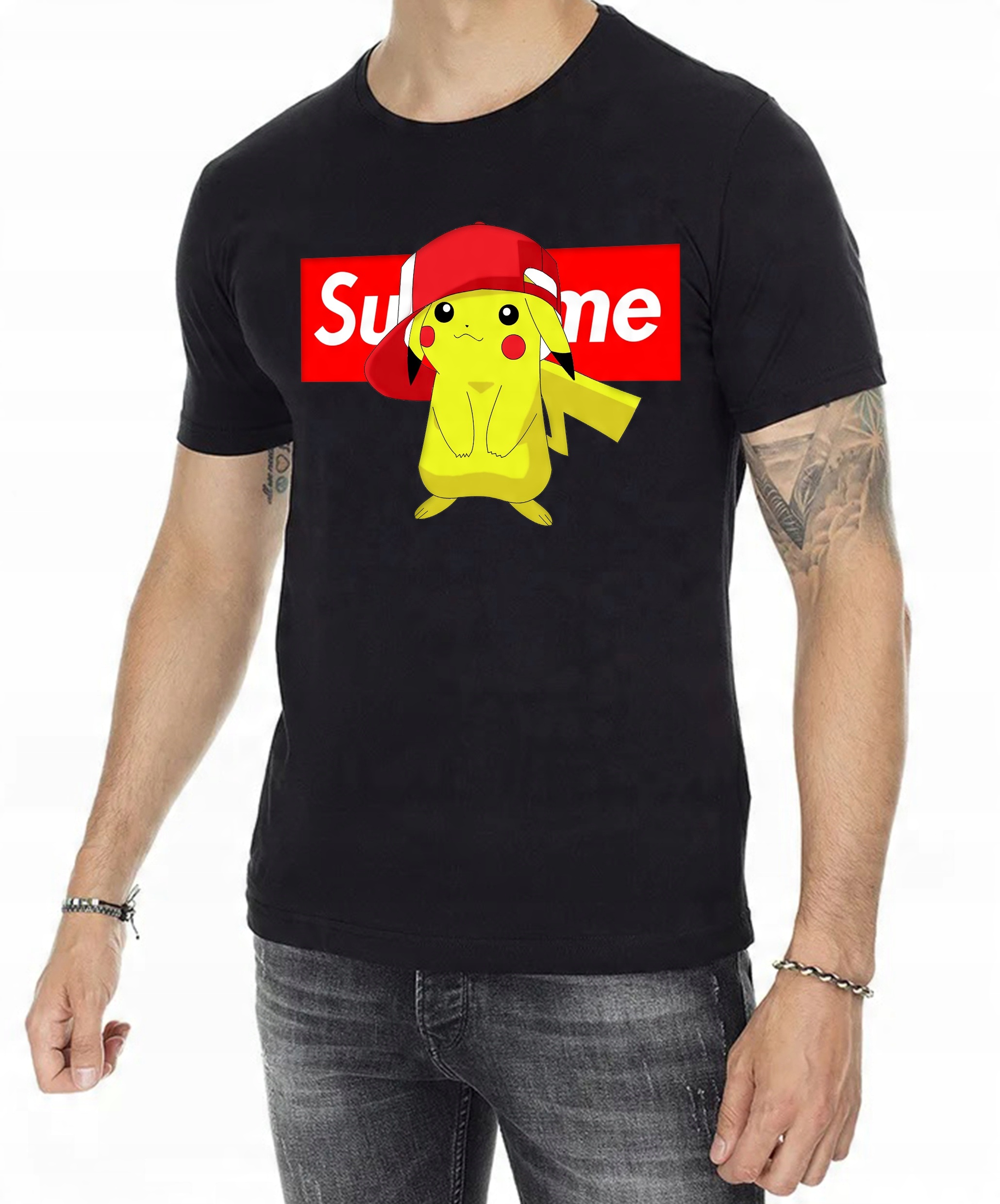 

Koszulka T-shirt Męski Pikachu Pokemon L Y5