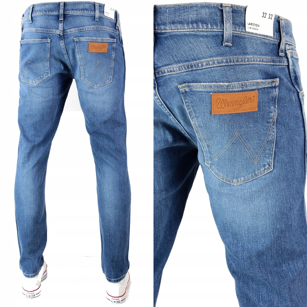 

Wrangler Larston Jeans Slim Tapered Rurki_ W32 L34