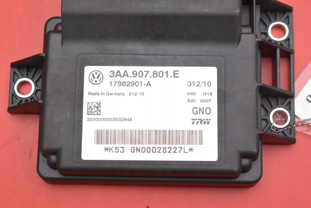 control unit module brakes POSTOJOWEGO 3AA907801E VW PASSAT B7 10-15
