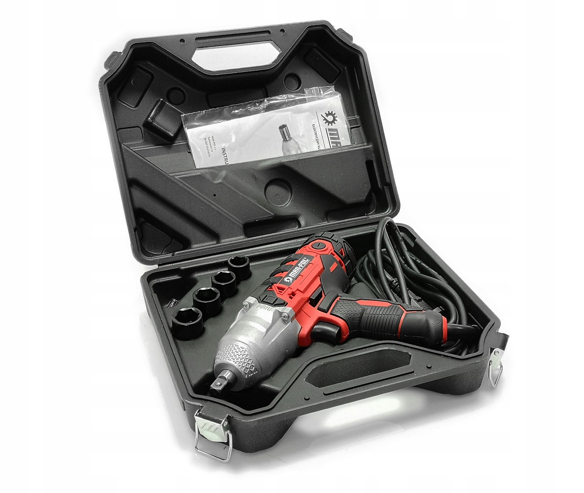 Klucz udarowy elektryczny 450W 720Nm 1/2 nasadki Marka Mar-Pol