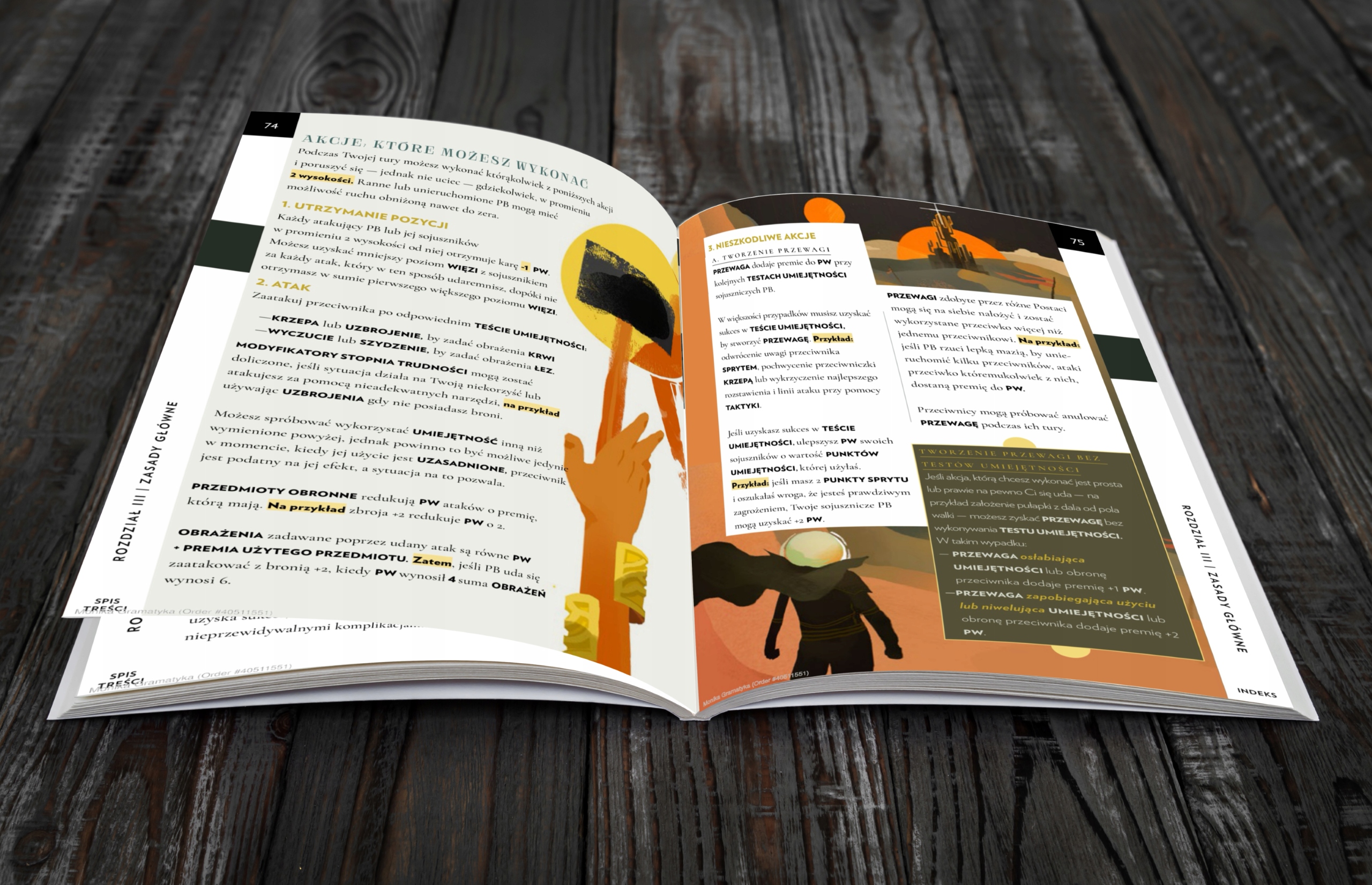 ARC: Zagłada gra RPG podręcznik książka PL Les Amis Reunis Nazwa ARC: Zagłada