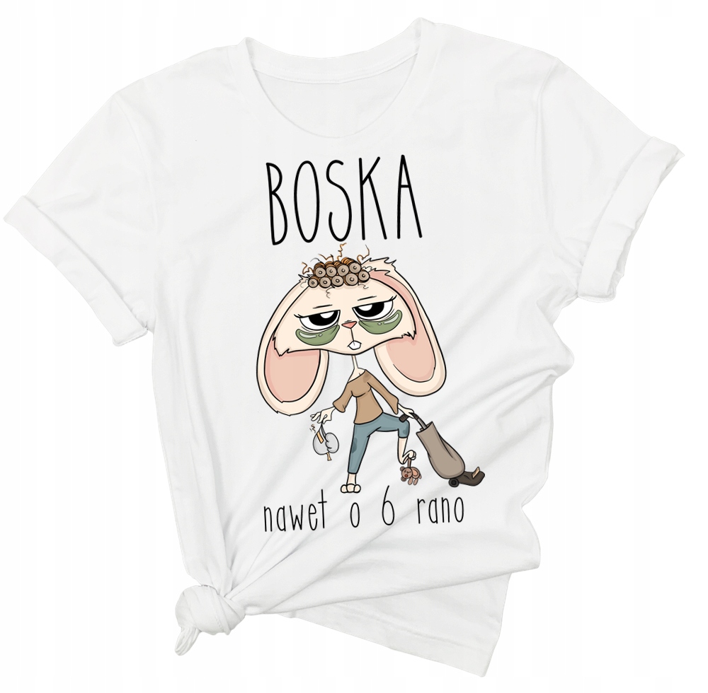 

Śmieszna koszulka boska kobieta z nadrukiem L/XL
