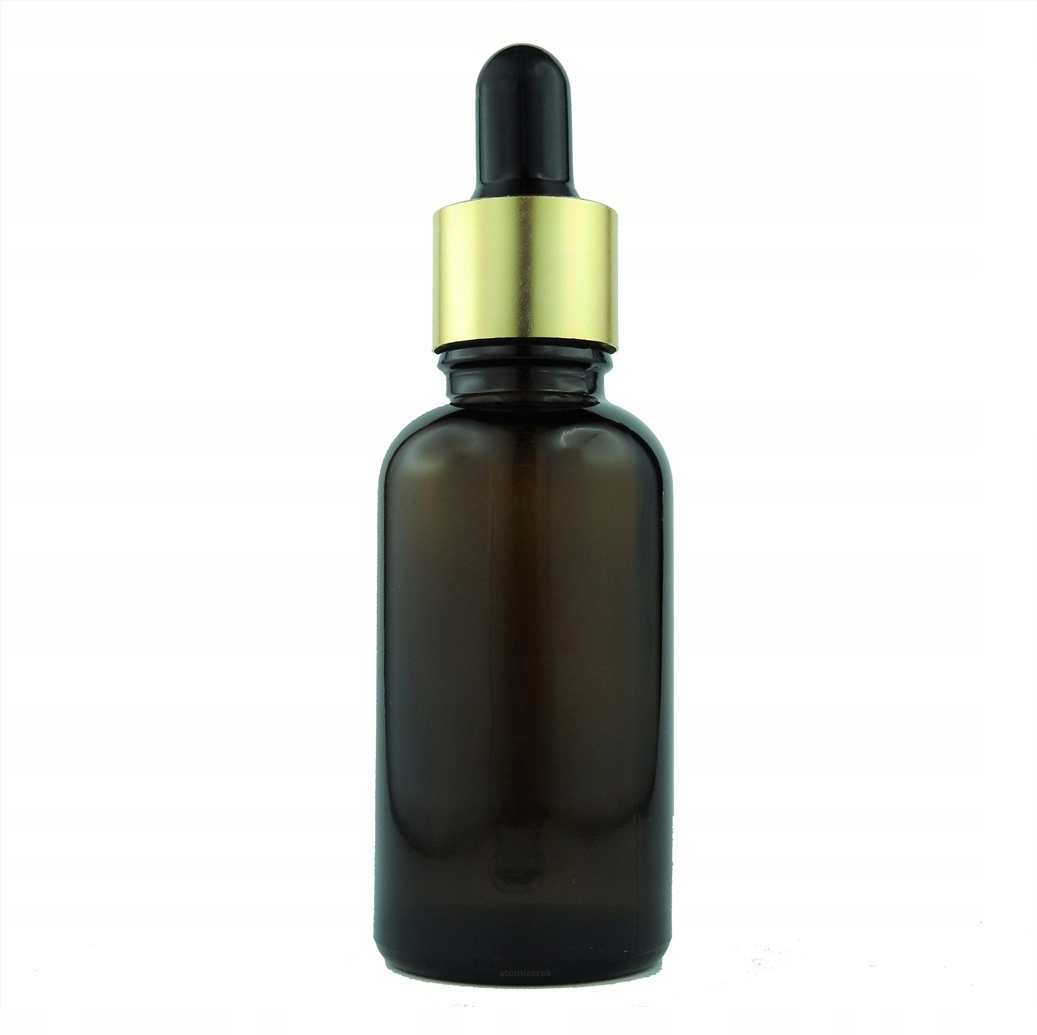 

Butelka buteleczka szklana brązowa z Pipetą 30ml