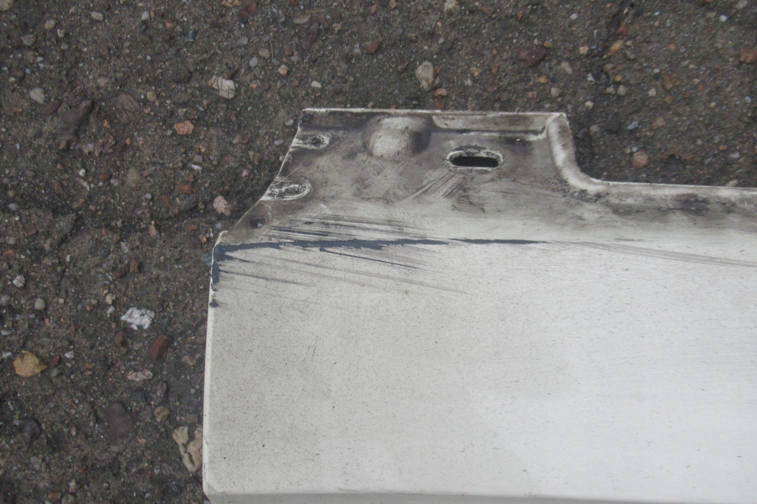 MERCEDES W212 15R sedan moulding threshold left