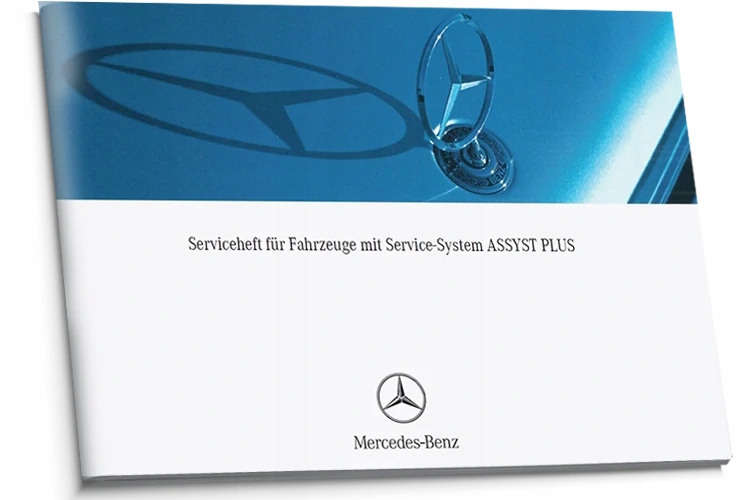 Mercedes C klasa Niemiecka Książka Serwisowa
